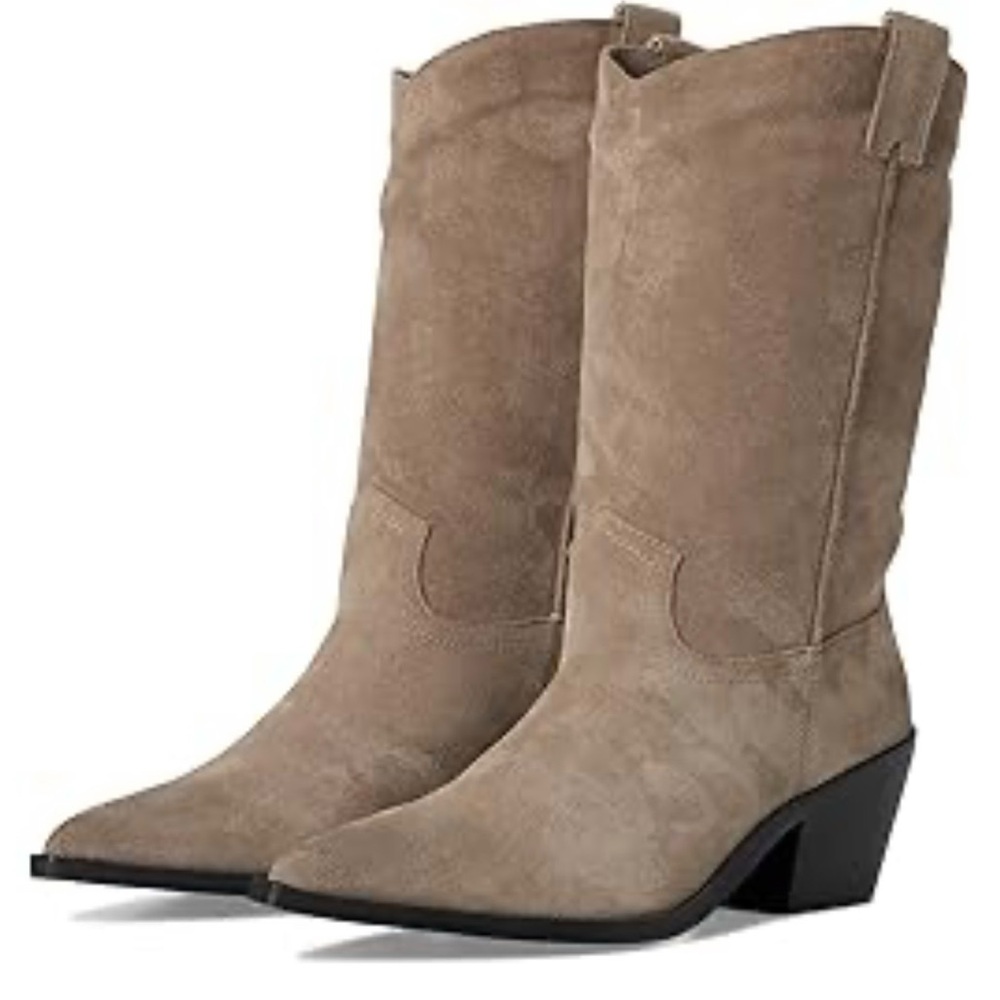 Steve Madden Taupe Heeled Boots
